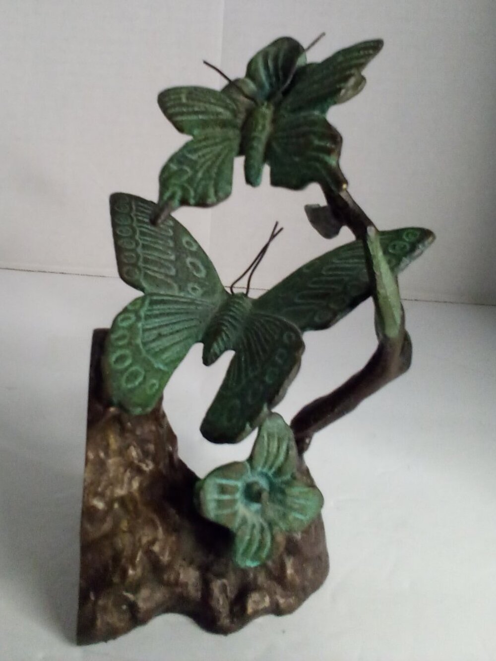 SPI Home Bronze Butterfly Bookend Statue One Bookend Decor